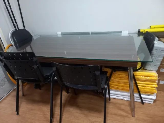 Mesa de jantar de vidro  - Foto 2
