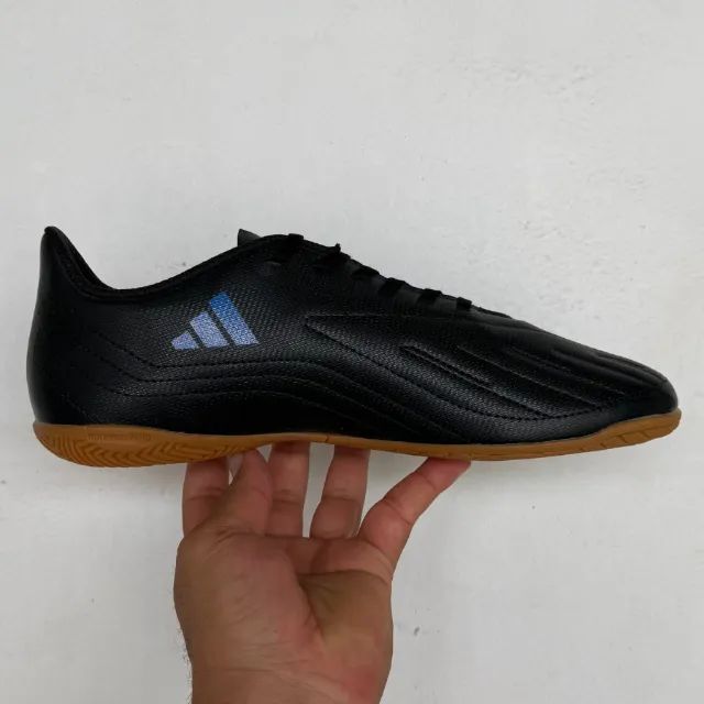 Chuteira Adidas Deportivo II Futsal Preto Masculino Adulto Novo Original Tamanho 42 - Foto 3