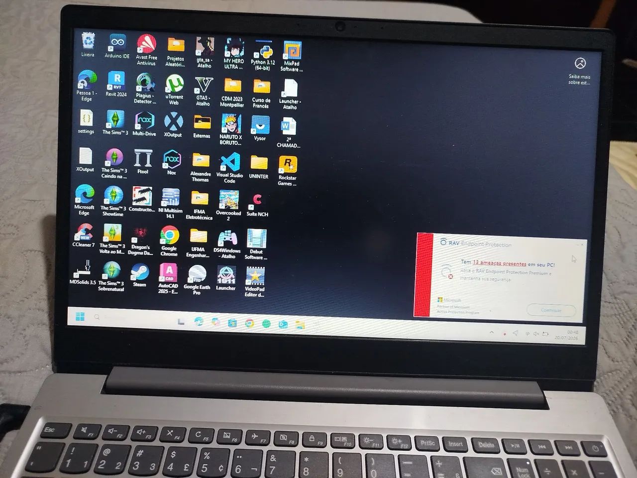 Notebook Lenovo IdeaPad S145 - R$ 2200,00 - Foto 5