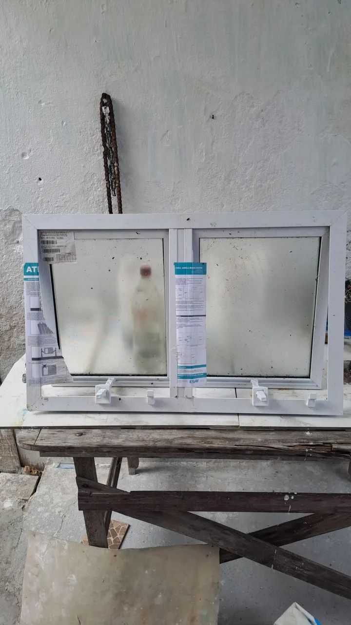 Maxi-ar 80x50 com dupla abertura  - Foto 2