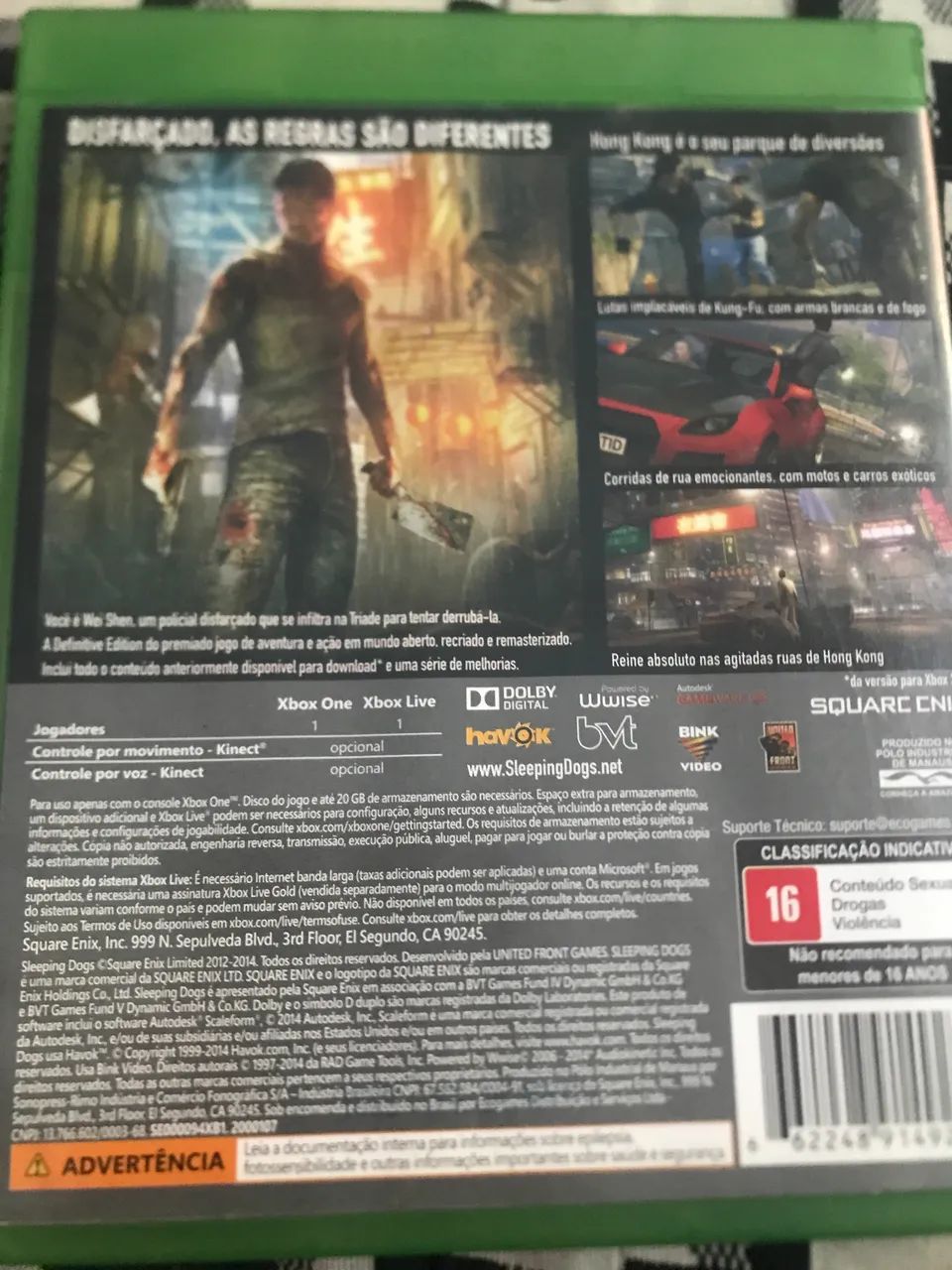 Slepping dogs definitive edition xbox one - Foto 2