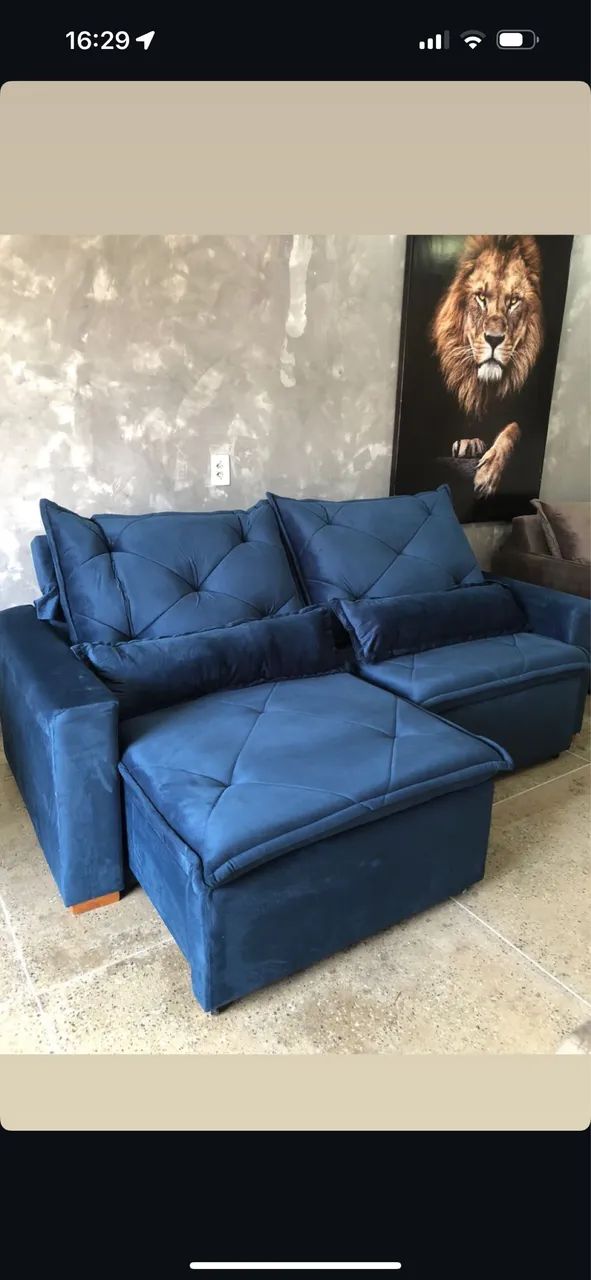 Sofá Retratil reclináveis da fábrica pronta entrega  - Foto 3