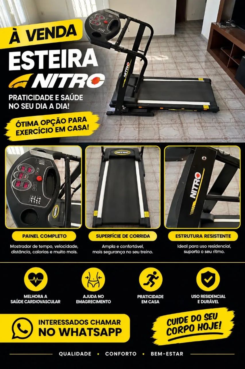 Vende-se Esteira ergométrica - Foto 4