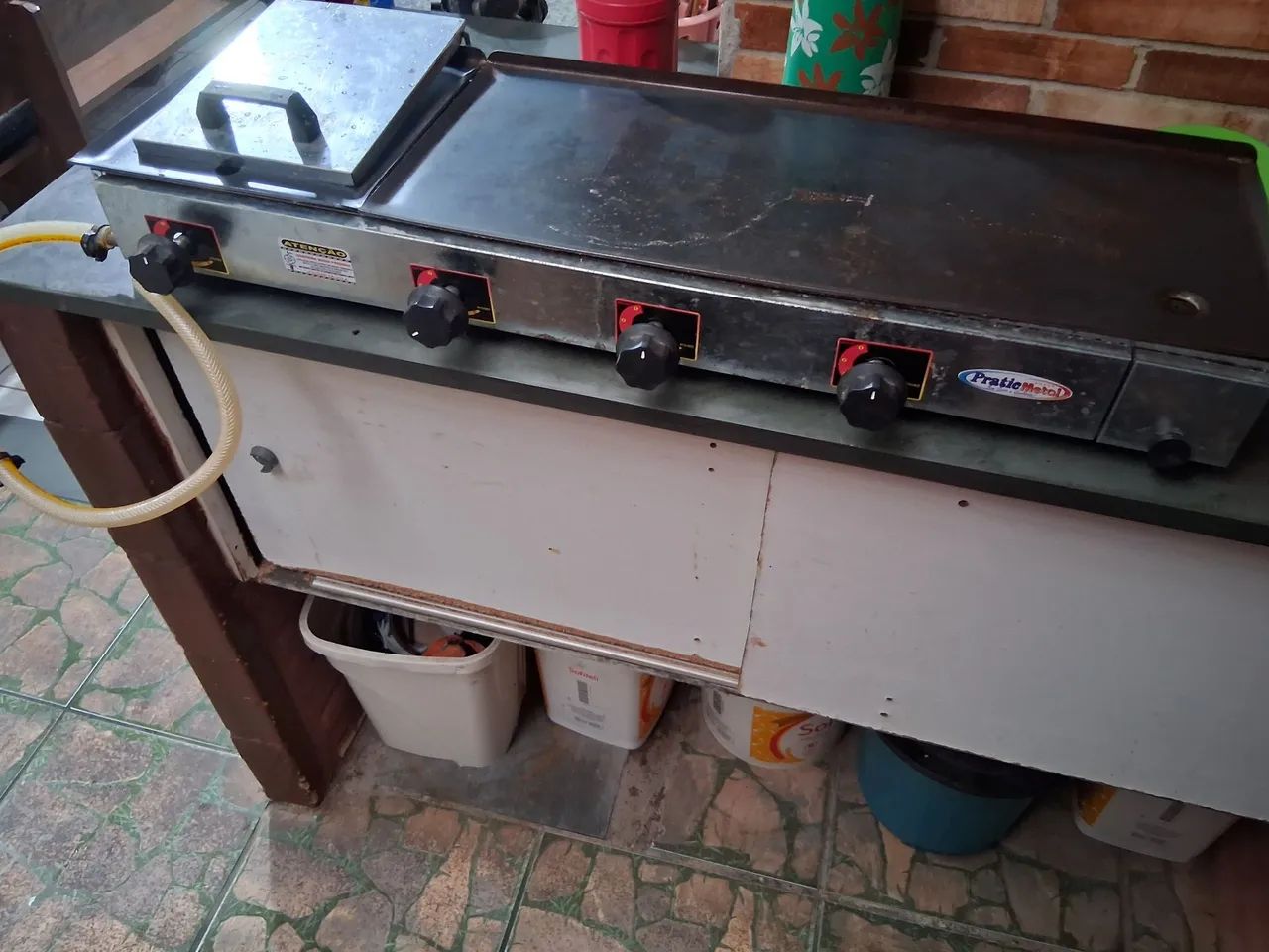 Chapa industrial para lanches 97x30 - Foto 2