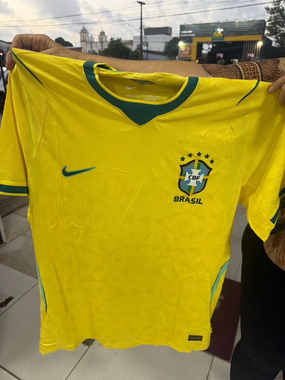 Camisa brasil tailan