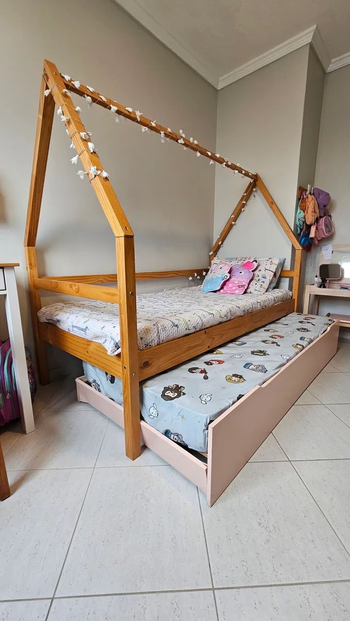 Cama Montessori com bicama - Foto 2