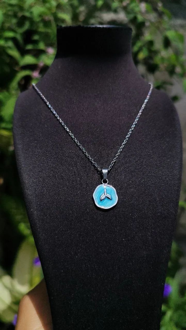 Colar moda praia em aço inoxidável - Foto 2