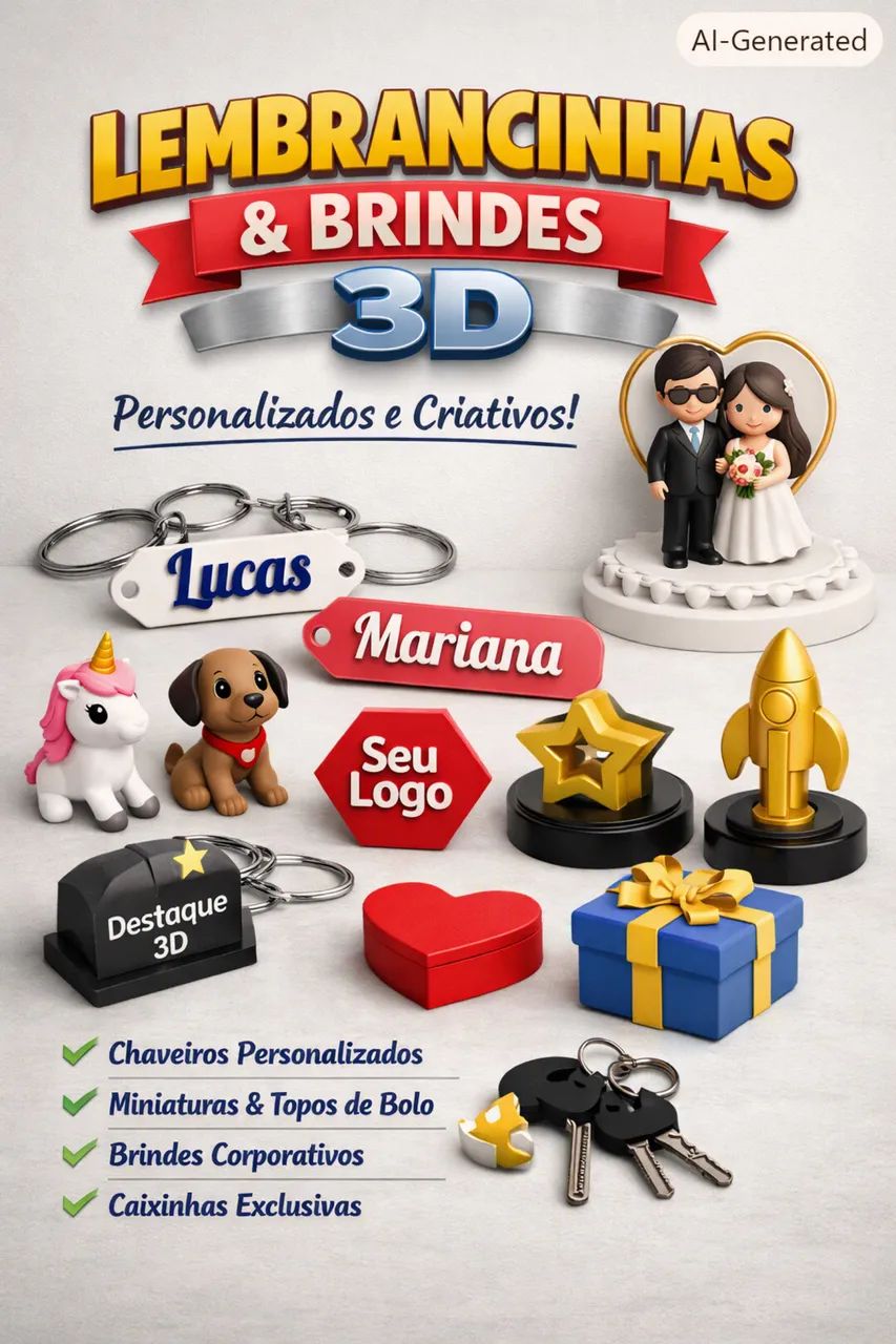 Lembrancinhas e Brindes Personalizados