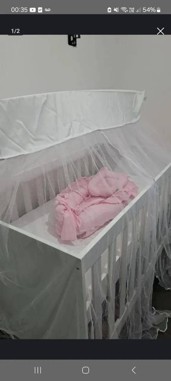 Berço novo com colchão  - Foto 2