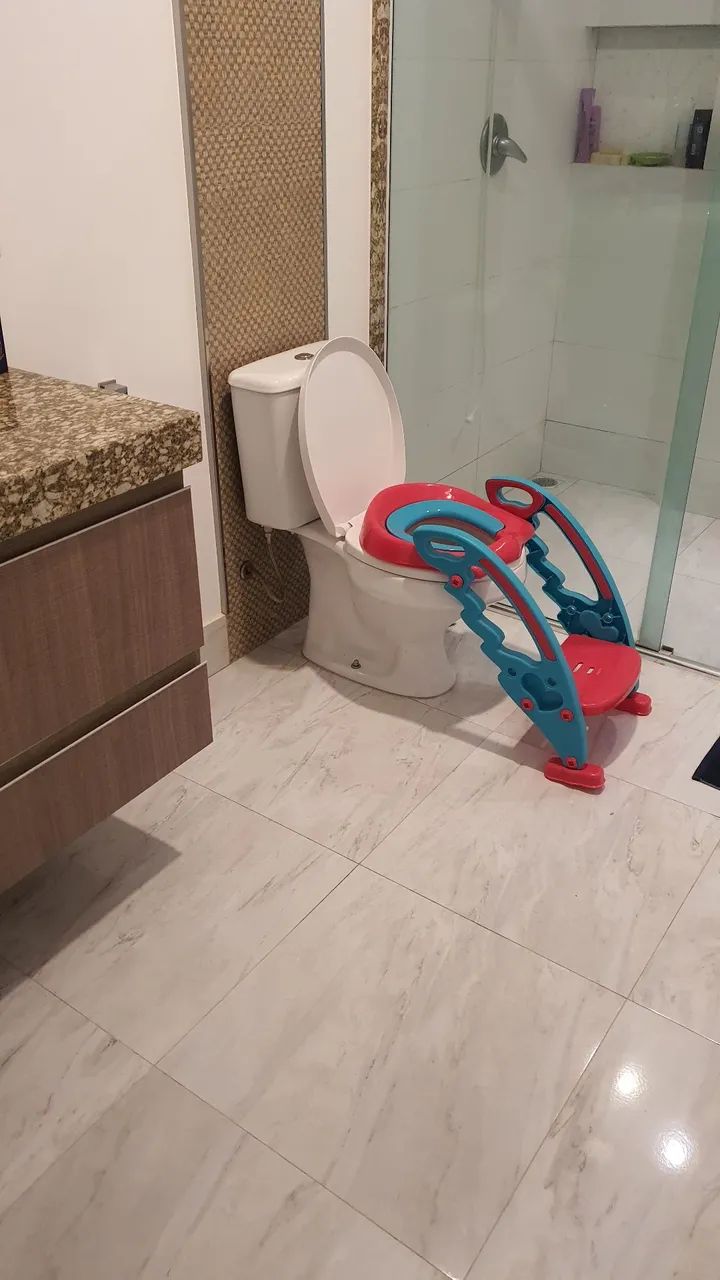 Redutor de Assento Infantil Vaso Sanitário Multikids - Foto 3