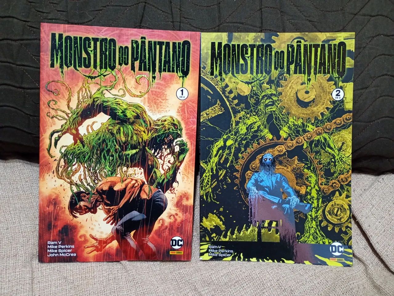 Monstro do Pantano 2 edições 