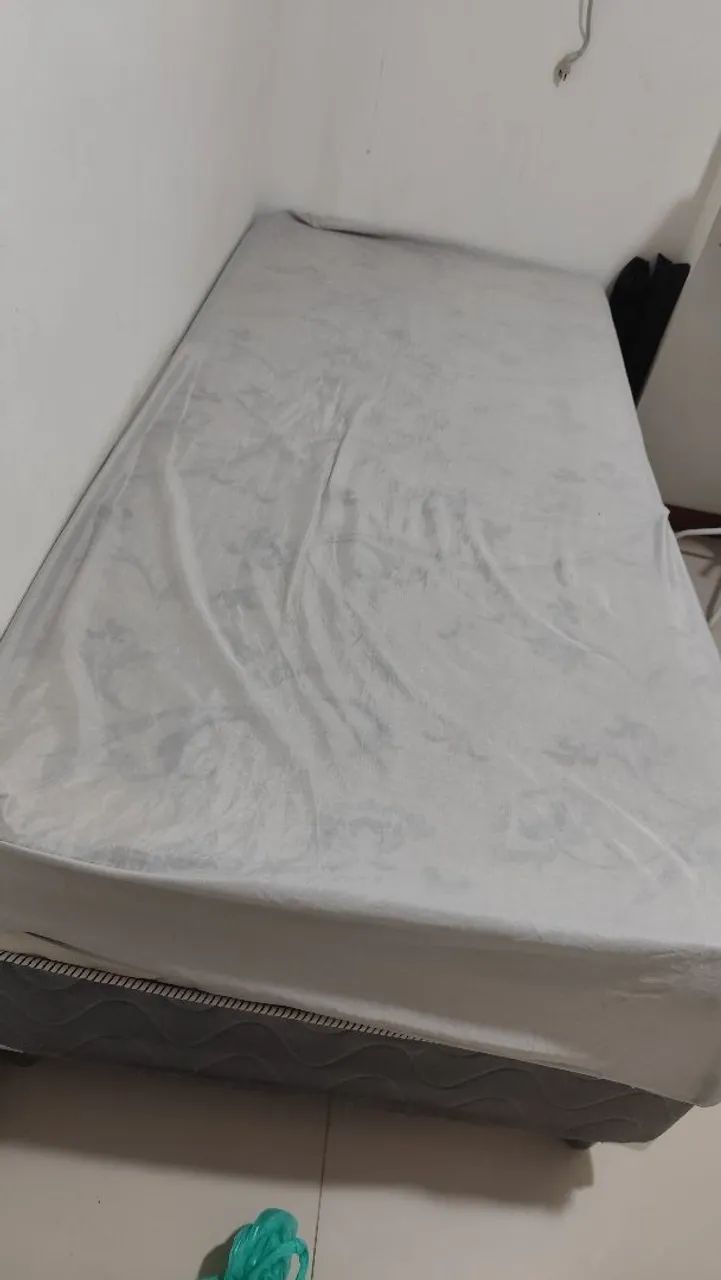 Cama box solteiro| Bicama