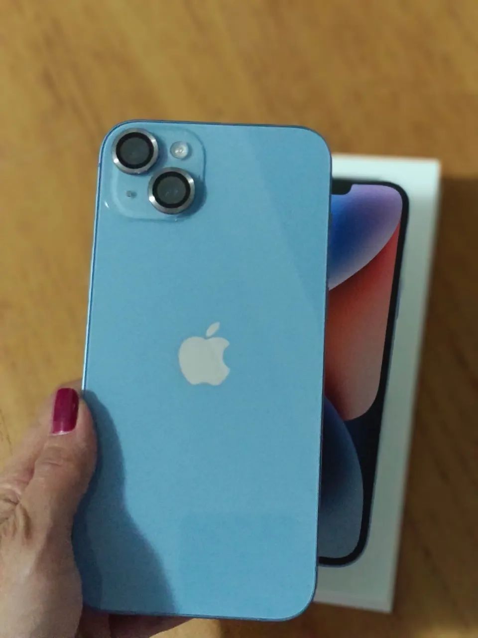 iPhone 14 Plus Azul - Foto 3