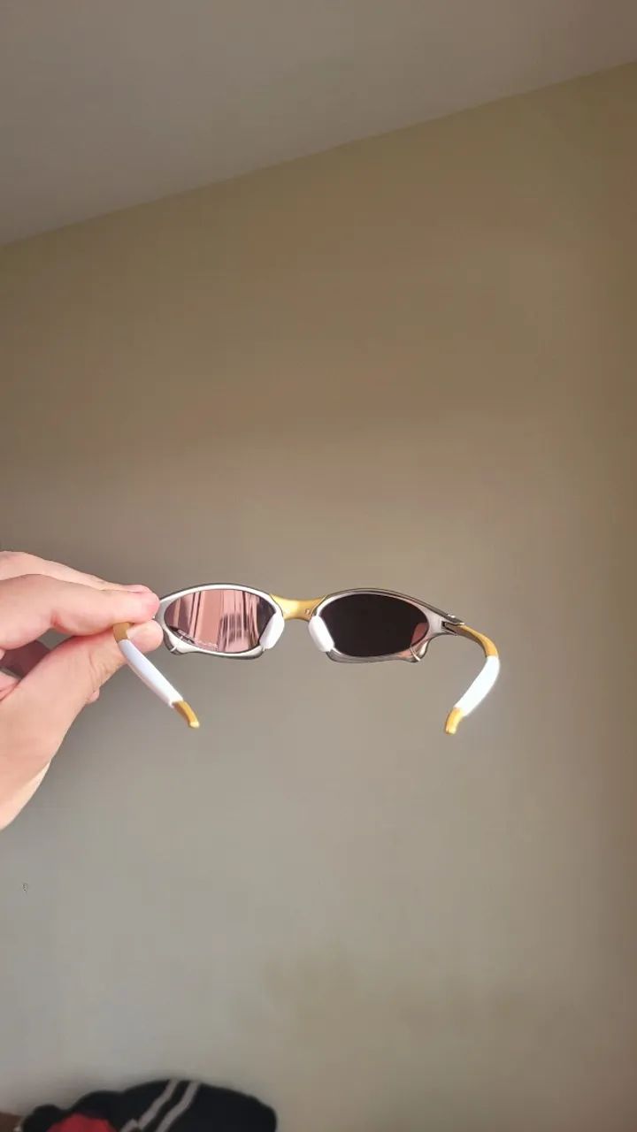 Óculos Juliet 24k torch pinada - Foto 4