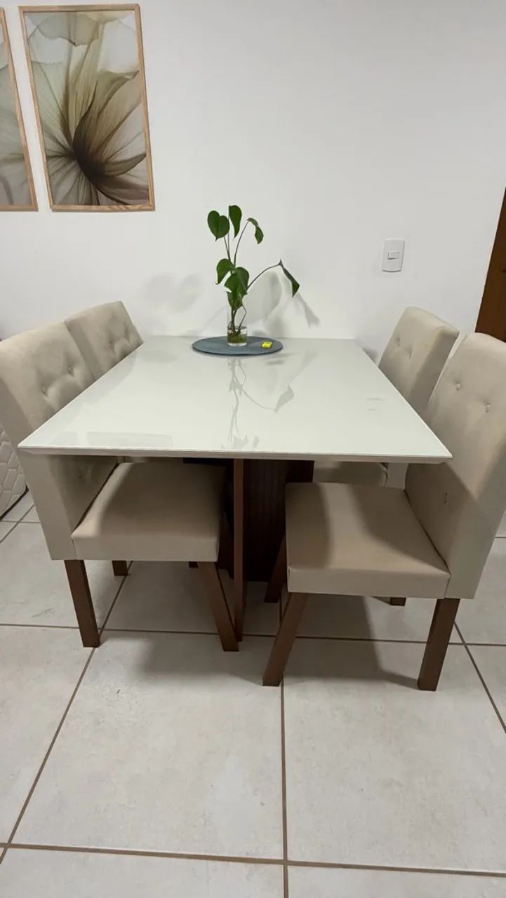 Mesa 4 Cadeiras 