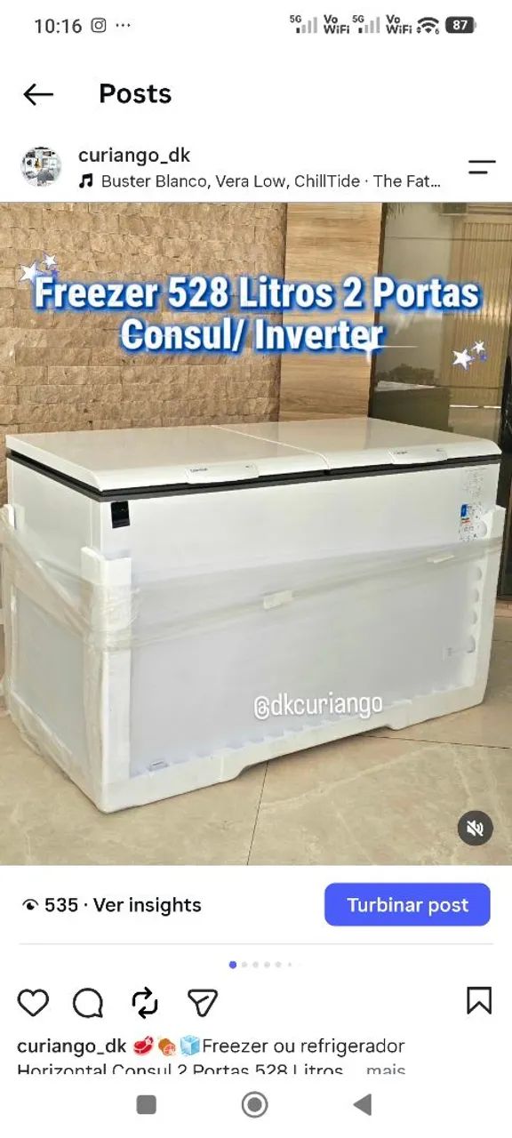 Freezer 528L  - Foto 3