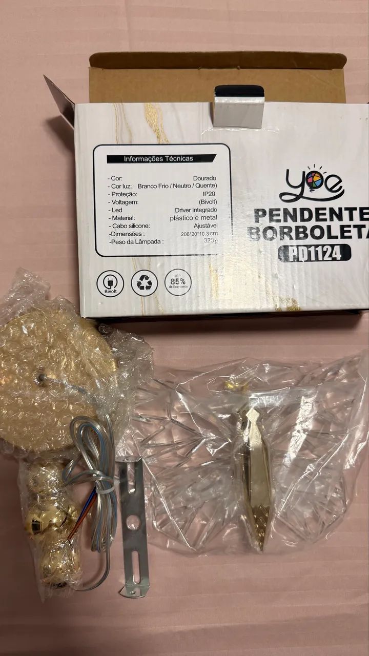 Pendente borboleta novo  - Foto 3