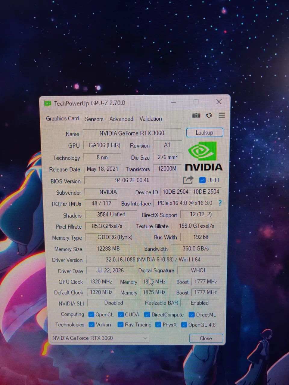 Placa De Video Rtx 3060 12gb  - Foto 5