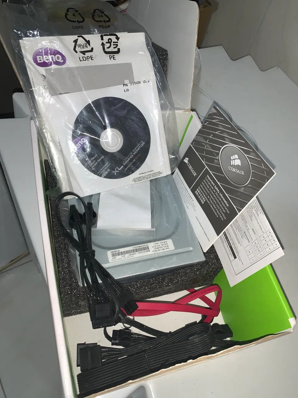 Fonte Corsair CS850M 850W Modular - Nova, Nunca Usada - Foto 2