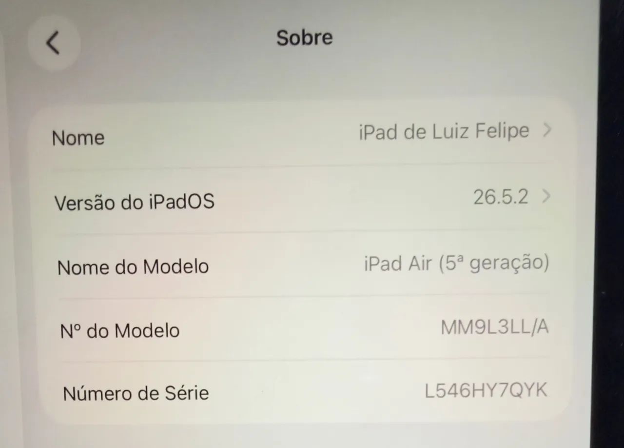 iPad Air 5 (chip M1) - 256GB - Impecável - Foto 2