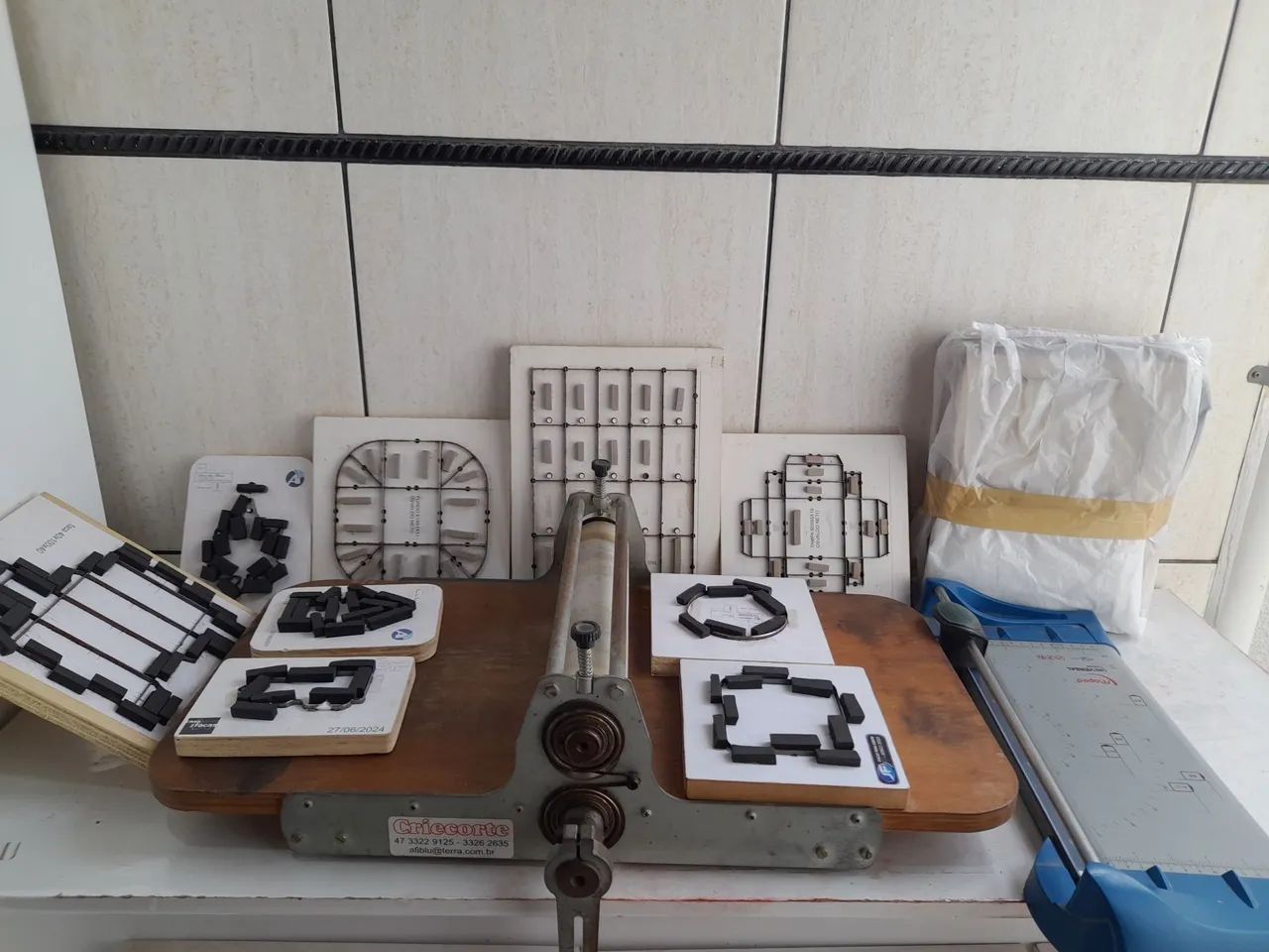 Maquina de corte e vinco  crie corte - Foto 4