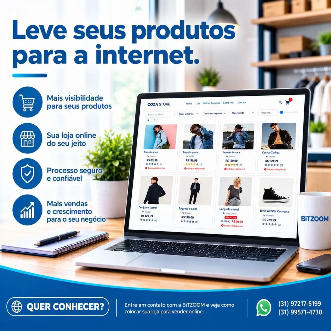 Loja virtual ( e-commerce) profissional para sua empresa | BitZOOM  - Foto 5