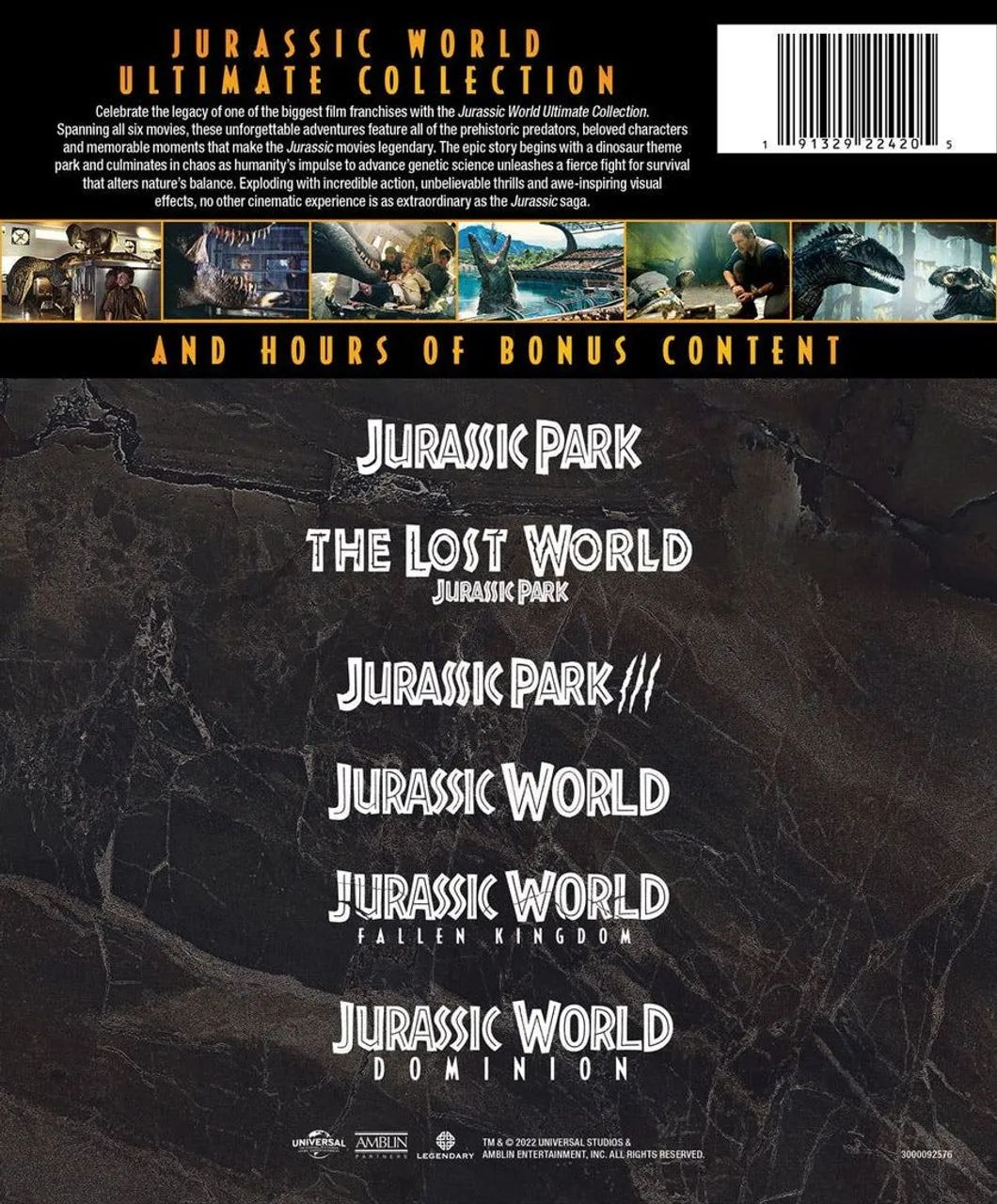 Jurassic World Ultimate Collection - 4K Ultra HD + Blu-ray + Digital [4K UHD] - Foto 2