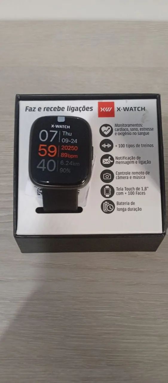 X-Watch Smartwatch Novo. - Foto 3