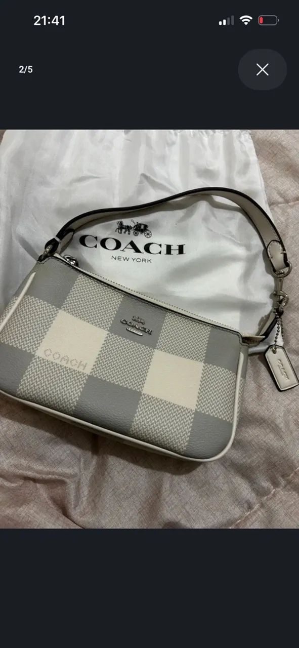 Bolsa Coach Pequena - Foto 2