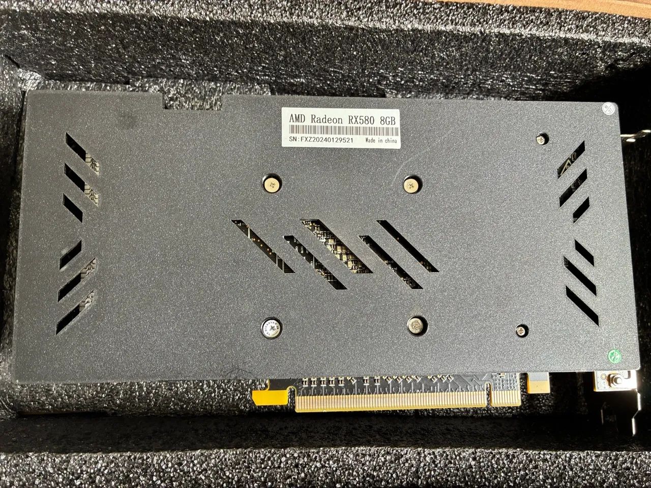Três RX 580 8gb com defeito - Foto 4