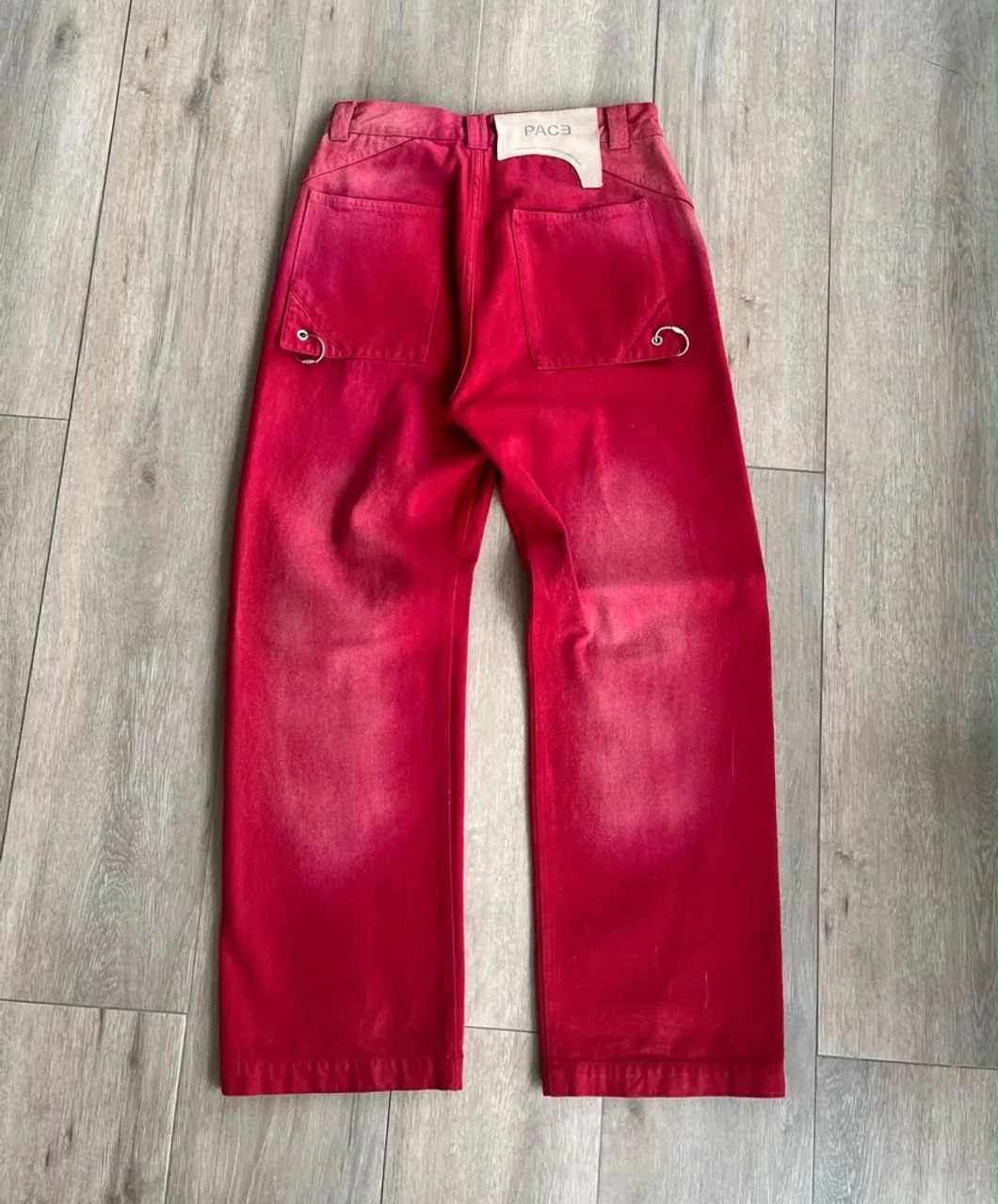 Calça jeans pace - vermelha - Foto 2