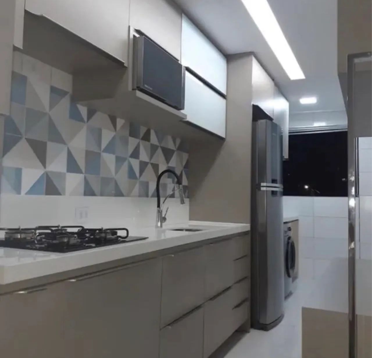 Cozinha e painel ripado  - Foto 4