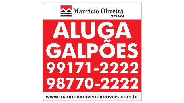 Varias opções de galpões