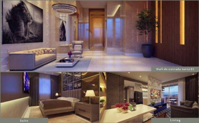 Apartamento com 2 dormitórios sendo 1 suíte à venda, 60 m² por r$ 419.900 - jardim praia m - Foto 2