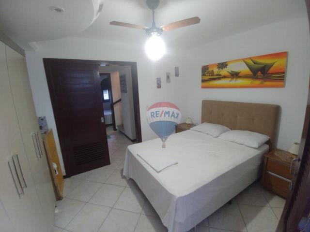 Flat estilo casa duplex com 2 dormitórios à venda, 57 m² por r$ 185.000 - ponta negra - na - Foto 10