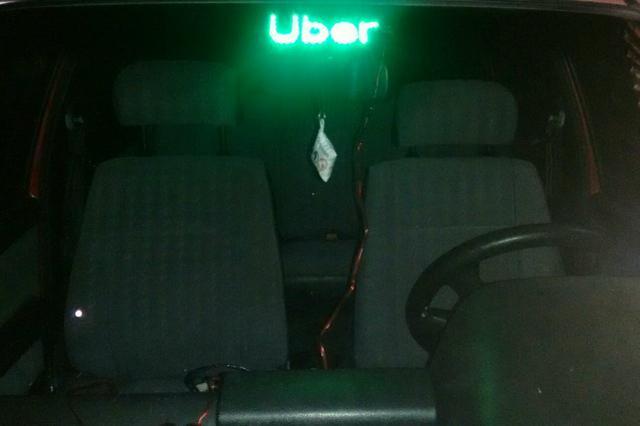 Placa Uber Kit Letreiro Luminoso Led 46 leds 99 pop - Foto 5