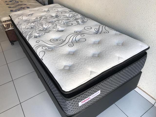 Cama Box Solteiro Palemax Titanium em Molas - Top de Linha! - Foto 3