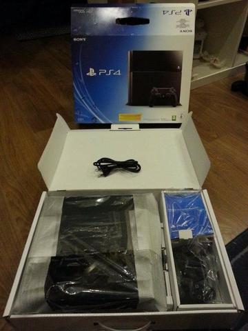 PS4 500gb Playstation 4 +2 Controle +1 Jogo Fisico Brinde (Fotos Reais do Produto) - Foto 3