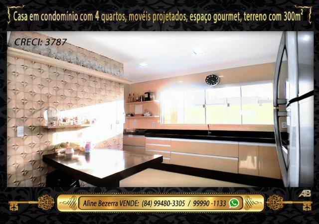 Central park, 4 quartos, móveis projetados, repasse 350 mil mais o saldo, terreno com 300m - Foto 9