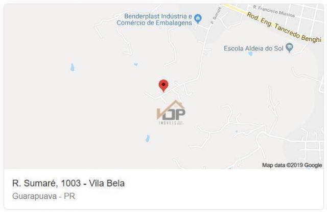 Terreno à venda, 8.100 m² por r$ 315.000 - vila bela - guarapuava/pr - Foto 4