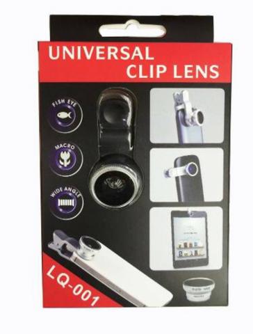 Kit Lentes Celular Lentes 3 Em 1 Universal - Foto 2