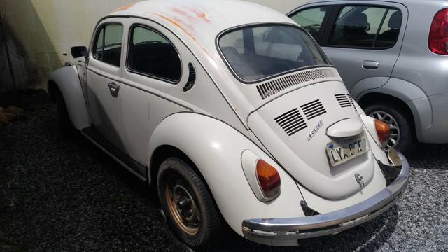 Fusca 75 1500 motor e freio revisados