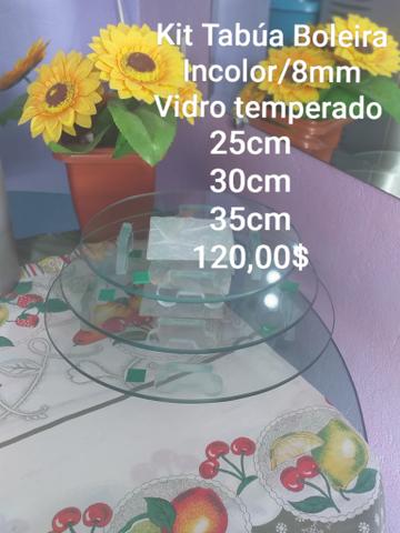 Vendo kit com 3 tábua para bolo