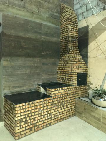 Fogão a lenha, churrasqueira, forno. - Foto 3