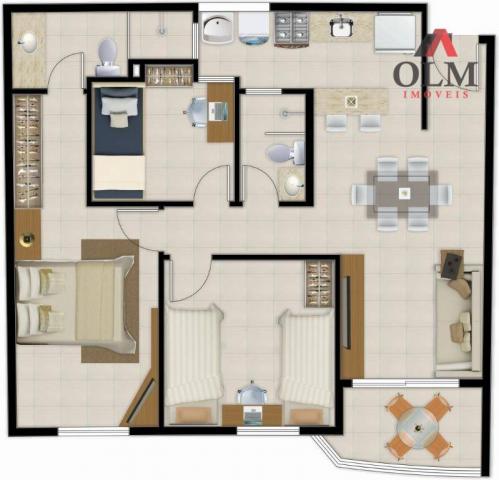 Apartamento residencial à venda, Parque Santa Maria, Fortaleza. - Foto 12
