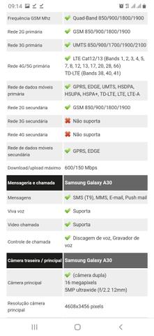 Celular a 30 da Samsung torrando