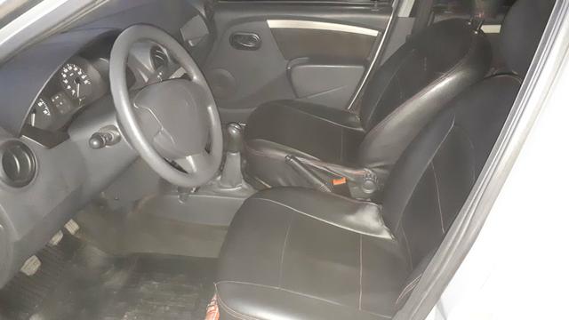 Renault Logan Expression 2008 cinza completo, muito novo - Foto 10