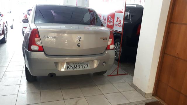 Renault Logan Expression 2008 cinza completo, muito novo - Foto 8