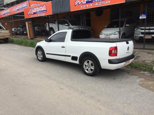 (SEM ENTRADA) Saveiro Trendline G6 CS 1.6 2015 Menos Ar - Foto 3