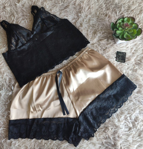 Baby Doll de Cetim